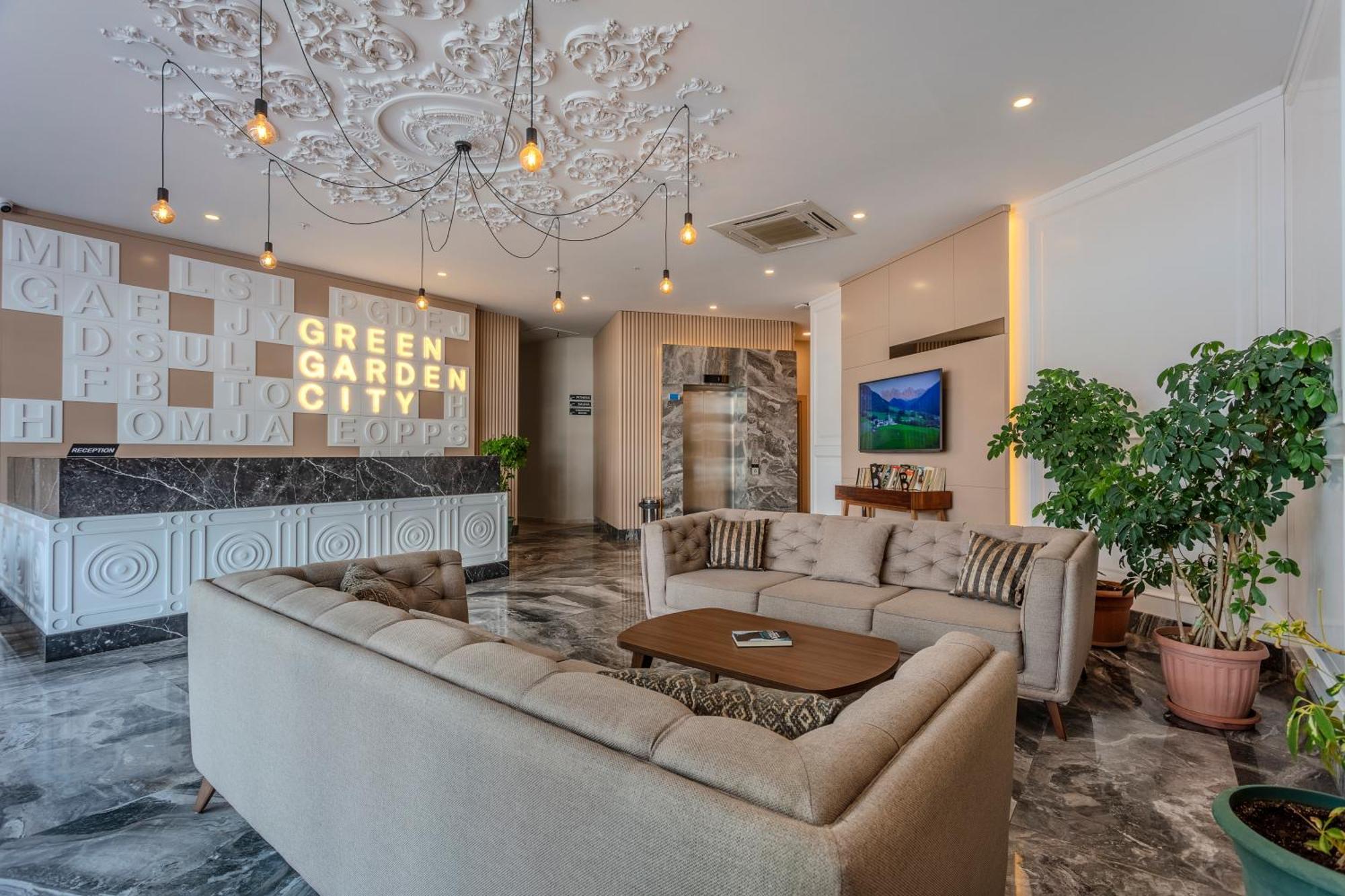 Green Garden City Luxury Apartments Алания Экстерьер фото